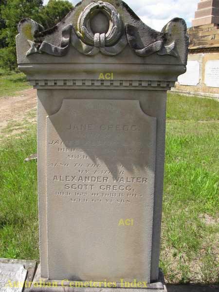 GREGG Alexander Walter Scott 1846-1915 grave.jpg